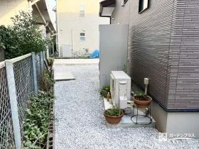 建物まわりをすっきり整えた犬走り[施工後]