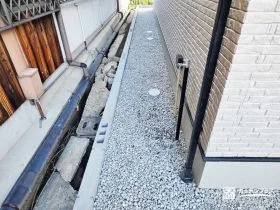 ローメンテナンスな犬走り[施工後]