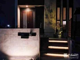 光で魅せる門まわり[施工後]