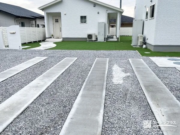 使いやすさを考えた駐車スペース