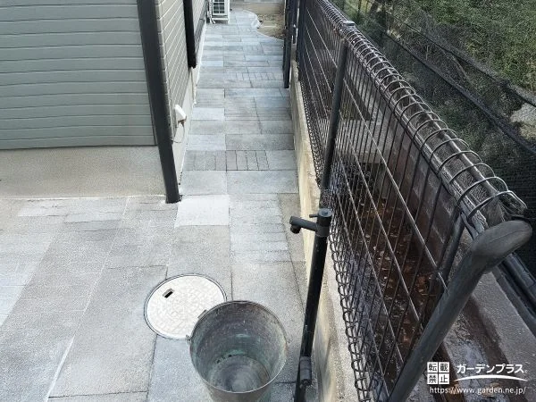 インターロッキングで歩きやすく整えたお住まい周りの工事