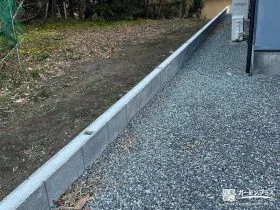 犬走りの境界を明確化[施工後]