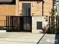 プライバシーと開放感を両立したモダンなセミクローズ外構