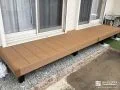 人工木製で永く綺麗にお使いいただけるウッドデッキ