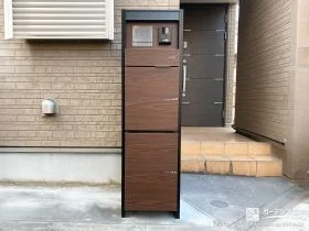 ナチュラルモダンでお住まいに馴染む機能門柱を設置した工事