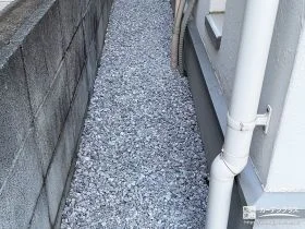 いつでも綺麗に保てる犬走り[施工後]