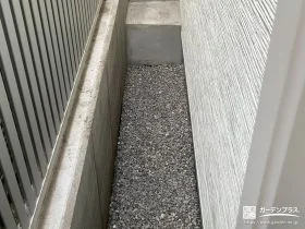 お手入れが楽な犬走り[施工後]