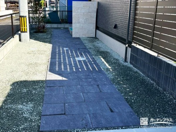 コンクリート平板の外構施工例一覧 |画像表示| 外構工事のガーデンプラス