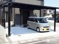 雨の日も、夏の日差しも味方につけるカーポート