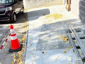 毎日の駐車が快適になるシンプル設計[施工後]