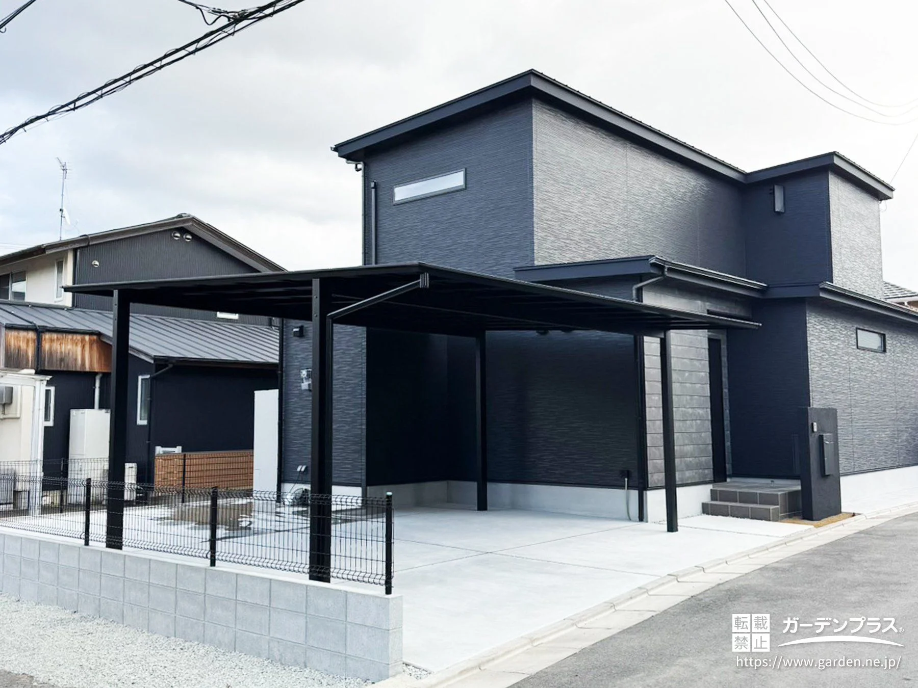 駐車スペースの外構施工例一覧 |画像表示| 外構工事のガーデンプラス