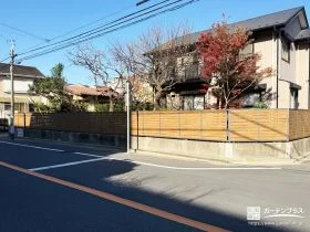 手入れと視線対策を解消した外構リフォーム工事