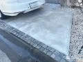 土間子クリートの打設で駐車スペースを拡張