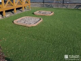 雑草対策で毎日のお手入れがぐっと楽になる人工芝敷設工事