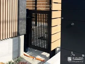 門扉でつながる庭動線[施工後]