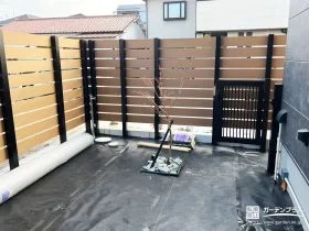 将来を見据えた庭づくりの下地[施工後]