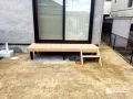 ウッドデッキで庭とつながる暮らし