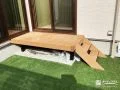 ウッドデッキで広がるくつろぎの時間