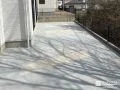お庭から犬走りまでをフラットに整えた土間コンクリート打設工事