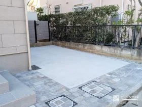 フラットで1台用の駐車スペース