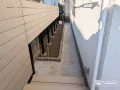 園路と植栽で広がる庭の奥行き
