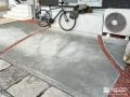 スリットに彩りをプラスして印象を整えた外構リフォーム工事