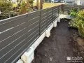 お庭の敷地境界をすっきり快適に整える目隠しフェンス設置工事