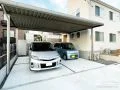 スチール折板カーポートで安心の駐車空間