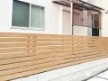 目隠しフェンスで落ち着けるお庭空間に