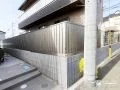 目隠しフェンスで落ち着いた庭空間へ
