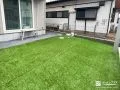人工芝と砂利スリットで整えたすっきりお庭リフォーム工事