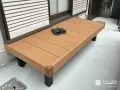 お庭への出入りをスムーズにするウッドデッキ