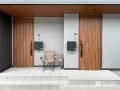 二世帯に配慮したポスト配置