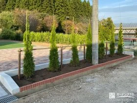 外構に緑をプラスする植栽[施工後]
