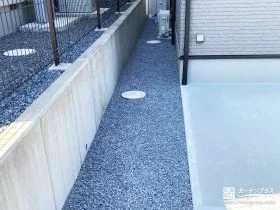 放っておいてもきれいが続く犬走り[施工後]
