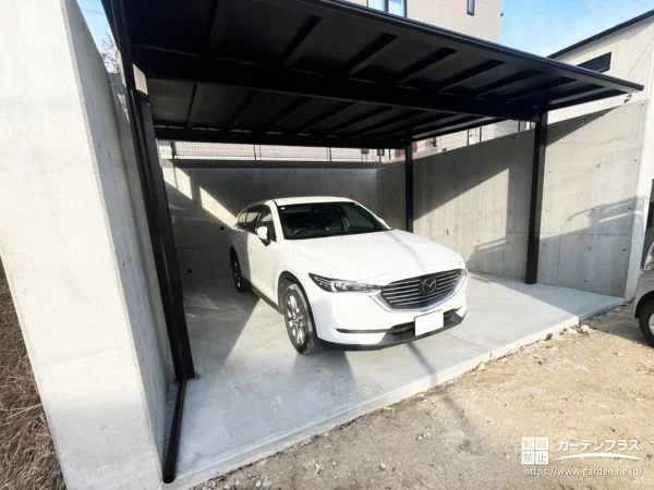 建物の意匠を格上げする「黒」の選択
