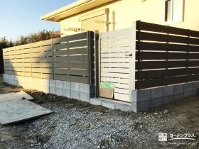 庭時間を楽しめるクローズドな設計[施工後]