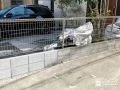メッシュタイプの境界フェンス設置で敷地境界を明確にした工事