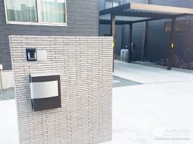 旗竿地でも手入れいらずで整う新築外構