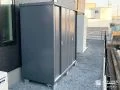 外から使いやすい動線に配慮した物置配置