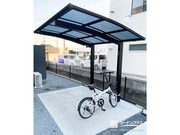 屋根付きの快適な駐輪スペース