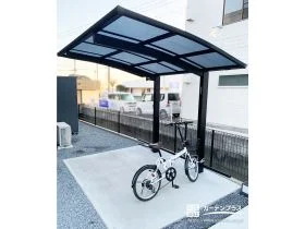 屋根付きの快適な駐輪スペース