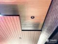 軒のダウンライトを避けたカーポート設計