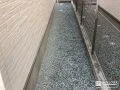雑草の発生を抑制して日々のお手入れの手間を軽減した犬走り工事