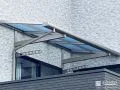 2階バルコニーにテラス屋根を設置し家事を快適にした外構工事