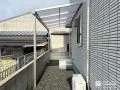 スタイリッシュなテラス屋根設置で家事空間をつくった工事