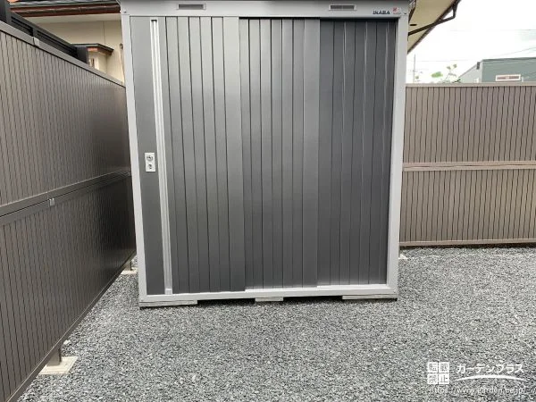 すっきり収納空間を確保できる物置