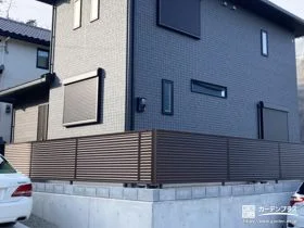 気になる視線をしっかりカットするフェンス[施工後]