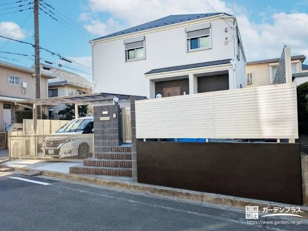 クローズ外構で安心をデザイン。動線まで考えた新築外構プラン