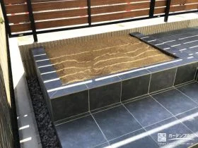 魅せる植栽スペースで庭に奥行きをプラス[施工後]
